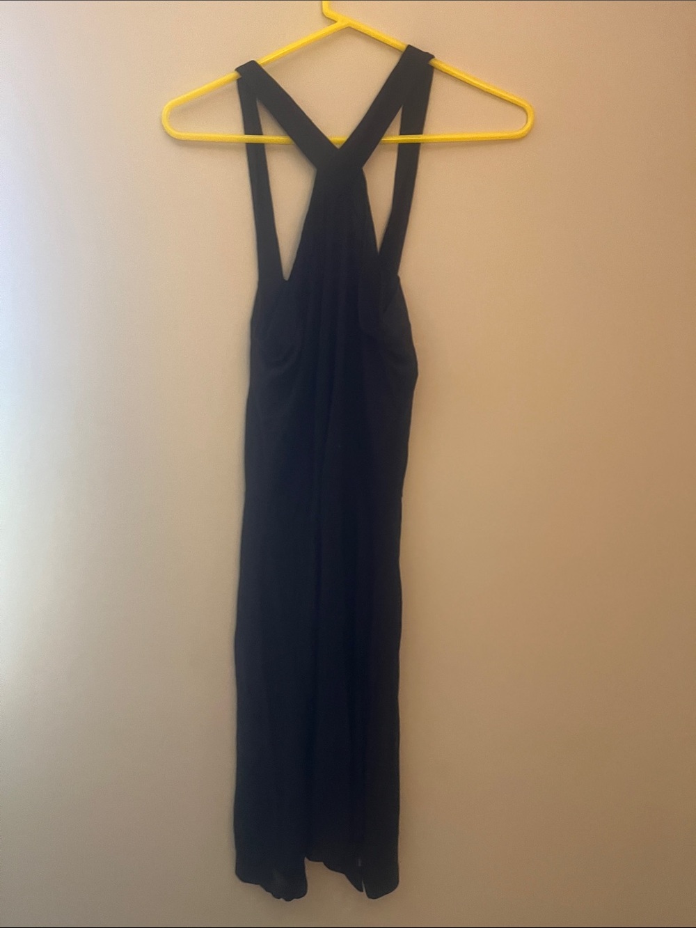 Billabong Black Draped Crossback Dress